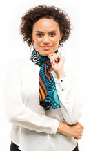 Load image into Gallery viewer, Aboriginal Art Scarf Rainbow Serpent
