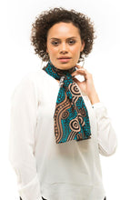 Load image into Gallery viewer, Aboriginal Art Scarf Riverbank
