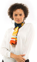 Load image into Gallery viewer, Aboriginal Art Scarf Spiritbird: Flying Together
