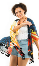 Load image into Gallery viewer, Aboriginal Art Shawl Spiritbird: Flying Together
