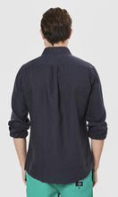 Load image into Gallery viewer, Linen Shirt Long Sleeve Navy
