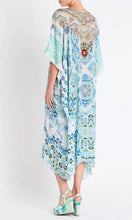 Load image into Gallery viewer, Silk Kaftan Medium She's a Wild Flower
