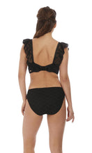 Load image into Gallery viewer, Marseille Black UW Bardot Bikini Top, Pre-Order D Cup to G Cup

