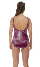 Load image into Gallery viewer, Santa Monica Garnet UW V-neck Suit With Adj Leg, Pre-Order D Cup to J Cup
