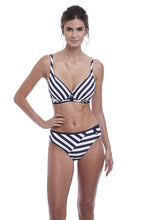 Load image into Gallery viewer, Cote D Azur Ink UW Deep Plunge Bikini Top, Pre-Order D Cup to G Cup

