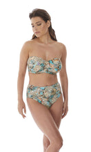 Load image into Gallery viewer, Manila Iced Aqua Uw Twist Bandeau - Scarf Tie, Pre-Order D Cup to G Cup
