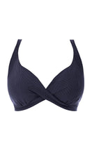 Load image into Gallery viewer, Long Island Ink UW Deep Plunge Wrap Bikini Top, Pre-Order D Cup to G Cup
