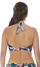 Load image into Gallery viewer, Port Maria Ink UW Twist Bandeau - Scarf Tie, Pre-Order D Cup to G Cup
