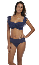 Load image into Gallery viewer, Marseille Twilight UW Bardot Bikini Top, Pre-Order D Cup to G Cup

