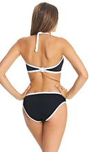 Load image into Gallery viewer, Back to Black UW High Neck Crop Top, Pre-Order D Cup to FF Cup
