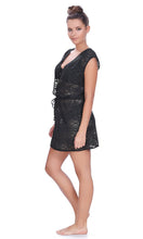 Load image into Gallery viewer, Sundance Black Cross Over Dress, Pre-Order Sizes S - L
