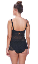 Load image into Gallery viewer, Sundance Black UW Padded Tankini Top, Pre-Order D Cup to GG Cup
