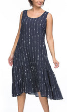 Load image into Gallery viewer, Viscose Dress Stripe Print
