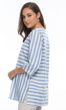 Load image into Gallery viewer, Cotton Top Spliced Striped
