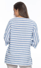 Load image into Gallery viewer, Cotton Top Spliced Striped
