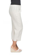 Load image into Gallery viewer, Linen Pants Cropped Pull On, More Colours
