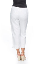 Load image into Gallery viewer, Linen Pants Cropped Pull On, More Colours
