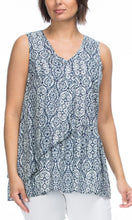 Load image into Gallery viewer, Cotton Print Sleeveless Top
