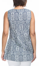 Load image into Gallery viewer, Cotton Print Sleeveless Top
