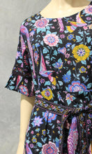 Load image into Gallery viewer, Rayon Dress Mini Shift Lyrebird Bloom, More Colours
