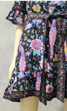 Load image into Gallery viewer, Rayon Dress Mini Shift Lyrebird Bloom, More Colours

