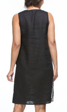 Load image into Gallery viewer, Linen Dress Sleeveless Print Layer
