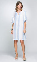 Load image into Gallery viewer, Linen Dress Stripe
