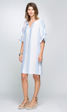 Load image into Gallery viewer, Linen Dress Stripe
