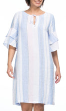Load image into Gallery viewer, Linen Dress Stripe
