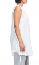 Load image into Gallery viewer, Linen Top Sleeveless Foil Print
