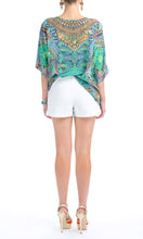 Load image into Gallery viewer, Silk Top Sleeve Emerald
