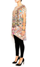 Load image into Gallery viewer, Silk Kaftan Tunic Dress/Top Panama
