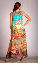 Load image into Gallery viewer, Silk Dress Flowing Maxi Arizona
