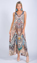 Load image into Gallery viewer, Silk Dress Flowing Maxi Sierra
