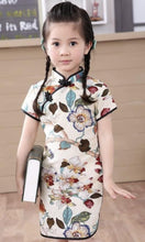 Load image into Gallery viewer, Children's Cheongsam Cotton Print Summer, Size 1 Year to 11 Years
