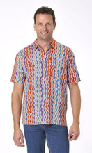 Load image into Gallery viewer, Bamboo Men's Shirt Aboriginal Art Bean Tree Dreaming
