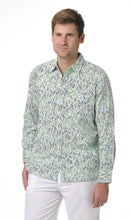 Load image into Gallery viewer, Bamboo Men's Long Sleeve Green Leaf
