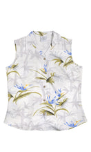Load image into Gallery viewer, Bamboo Ladies Shirt Sleeveless Print, More Prints
