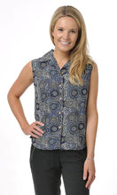 Load image into Gallery viewer, Bamboo Ladies Shirt Sleeveless Aboriginal Art, More Prints
