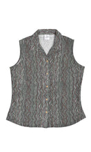 Load image into Gallery viewer, Bamboo Ladies Shirt Sleeveless Aboriginal Art, More Prints
