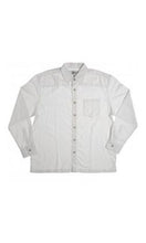 Load image into Gallery viewer, Bamboo Men's Shirt Long Sleeve White
