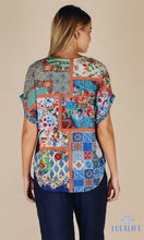 Load image into Gallery viewer, Rayon Top Kaleida
