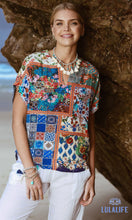 Load image into Gallery viewer, Rayon Top Kaleida
