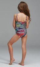 Load image into Gallery viewer, Aboriginal Art Girls Swimsuit Weaving Through Time
