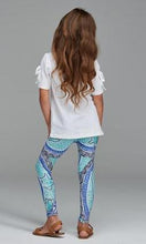 Load image into Gallery viewer, Aboriginal Art Kids Leggings Under the Garuwa
