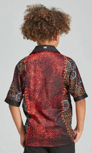 Load image into Gallery viewer, Aboriginal Art Kids Unisex Polo Dreamtime
