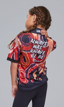 Load image into Gallery viewer, Aboriginal Art Kids Unisex Polo NAIDOC 2020 Kaalpa
