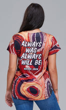 Load image into Gallery viewer, Aboriginal Art Womens Top NAIDOC 2020 Kaalpa
