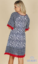 Load image into Gallery viewer, Cotton Dress Pacific
