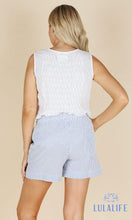 Load image into Gallery viewer, Cotton Short Mini Stripe
